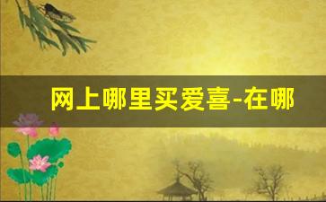 网上哪里买爱喜-在哪可以购买到正品爱喜