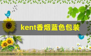 kent香烟蓝色包装价格-kent香烟价目表