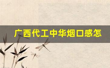 广西代工中华烟口感怎么样-软中华烟怎么看产地