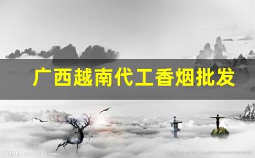 广西越南代工香烟批发货源-越南代工香烟有多少箱子