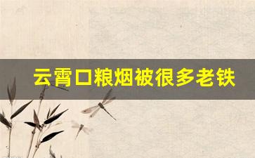云霄口粮烟被很多老铁所熟知-云霄烟是什么烟怎么这么便宜