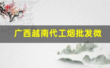 广西越南代工烟批发微信号-越南代工厂香烟图片及价格