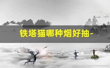 铁塔猫哪种烟好抽- 抽铁塔猫烟的真实感受 