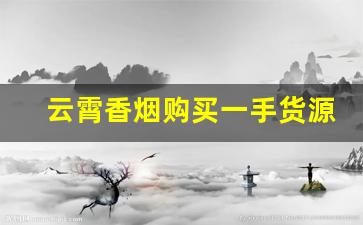 云霄香烟购买一手货源-云霄烟批发平台推荐
