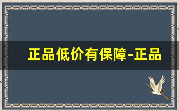 正品低价有保障-正品低价品质保障货到付款