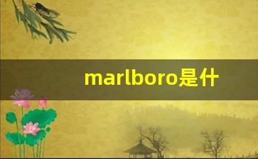 marlboro是什么烟-marlboro多少钱一盒